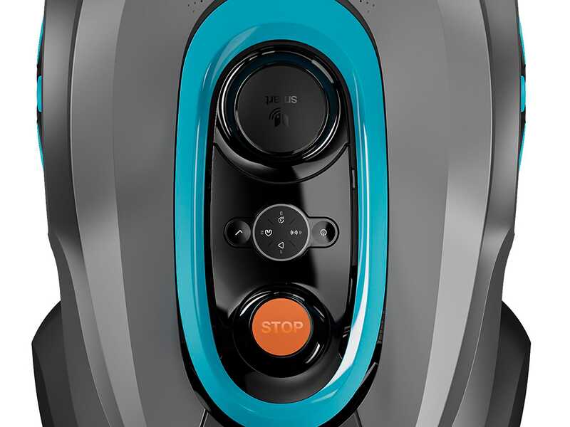 Gardena Smart SILENO Sense 600 - Robot tondeuse - Gestion avec l'application Gardena Smart - Sans installation