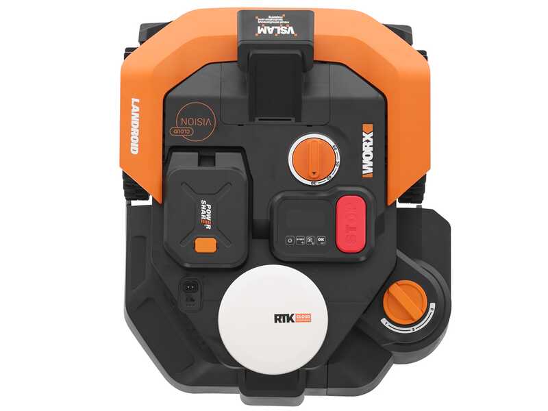 Worx Landroid Vision Cloud WR308E - Robot tondeuse - Sans installation - Abri offert!