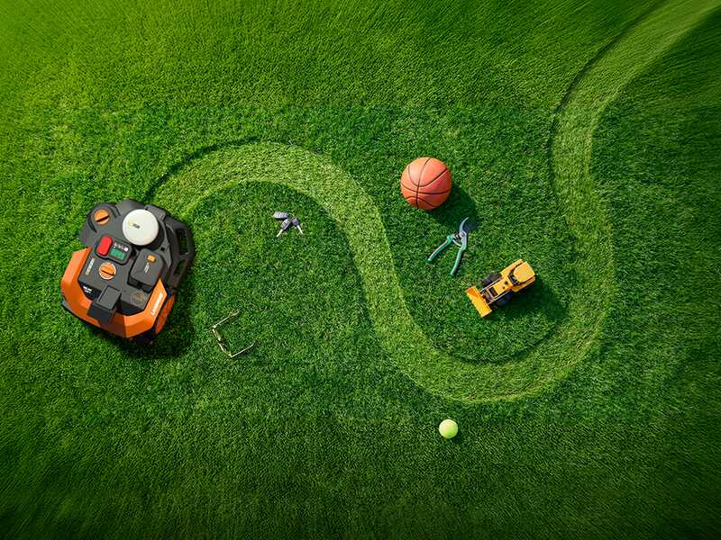 Worx Landroid Vision Cloud WR308E - Robot tondeuse - Sans installation - Abri offert!