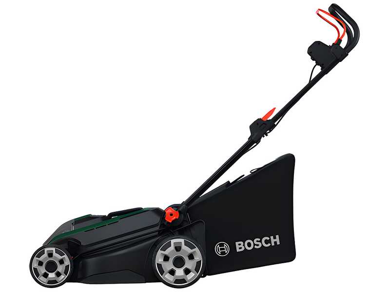 Bosch Rotak18V2-43 - Tondeuse &agrave; gazon sans fil - 2X18 V/4 Ah - Largeur de coupe 43 cm