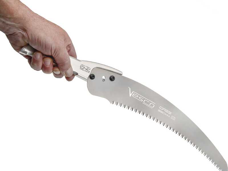 VESCO CA39 &ndash; Scie &agrave; crochet sur perche t&eacute;lescopique en aluminium &ndash; 200 &agrave; 400 cm &ndash; Lame 39 cm