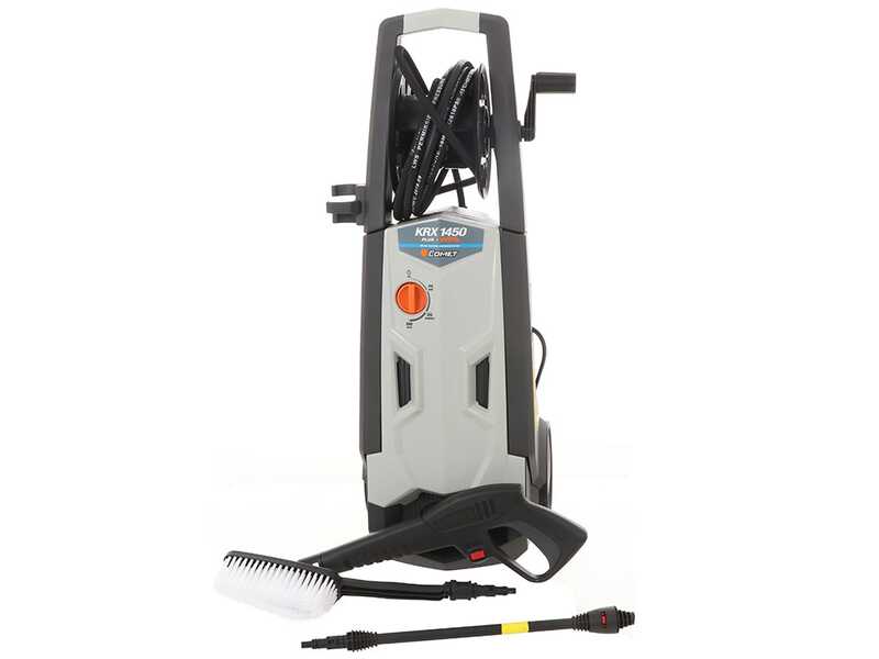 Nettoyeur haute pression Comet KRX 1450 Plus - &eacute;lectrique &agrave; eau froide - avec enrouleur - 160 bar
