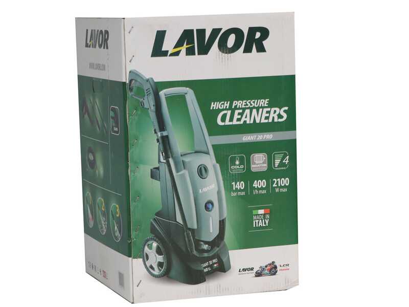 Nettoyeur haute pression LAVOR GIANT 20 PRO - &Eacute;lectrique 140 bars max