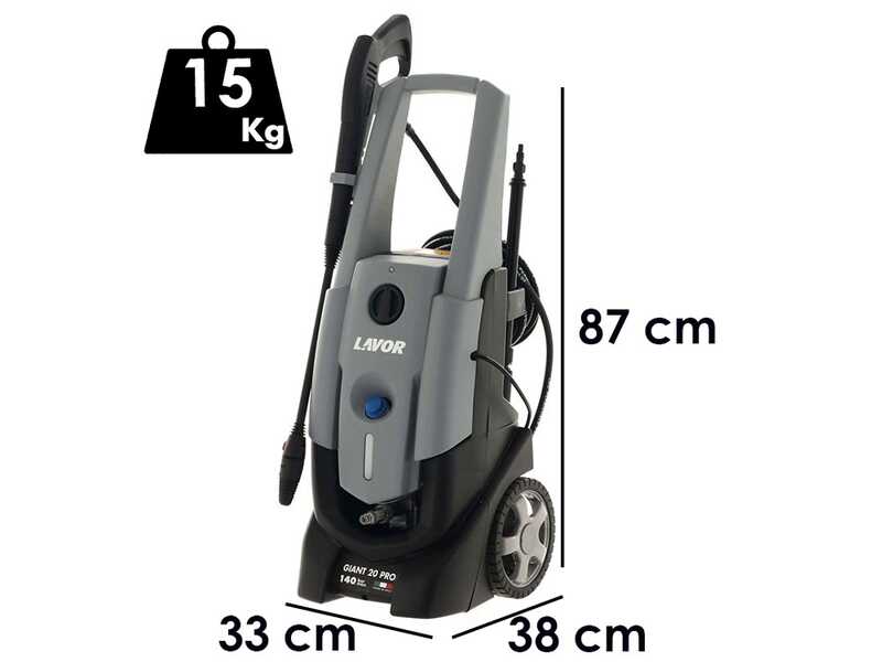 Nettoyeur haute pression LAVOR GIANT 20 PRO - &Eacute;lectrique 140 bars max