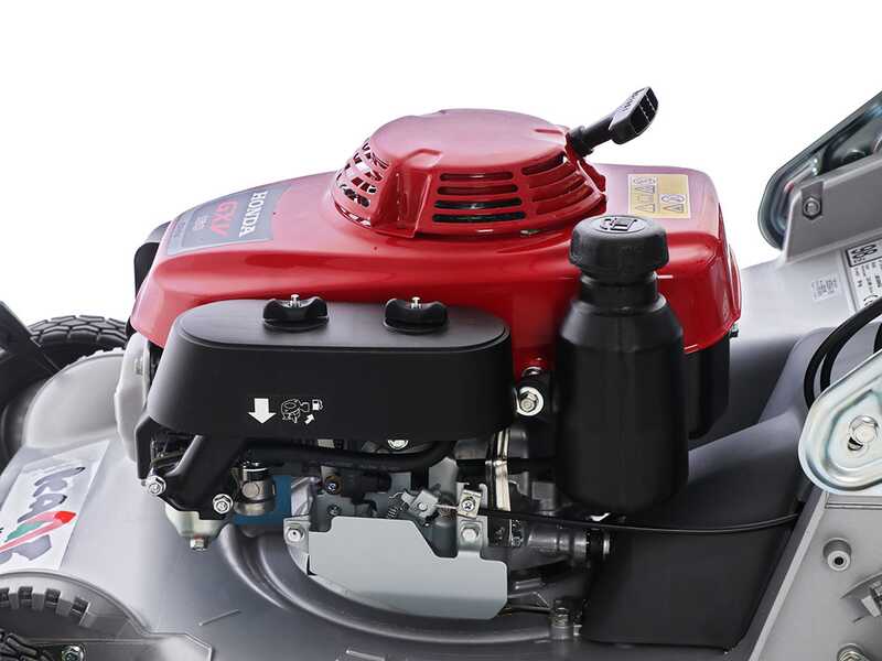 KAAZ LM 5360 HXA - Tondeuse &agrave; gazon thermique tract&eacute;e - Honda GXV 160 - Largeur de coupe 53 cm - 2 vitesses