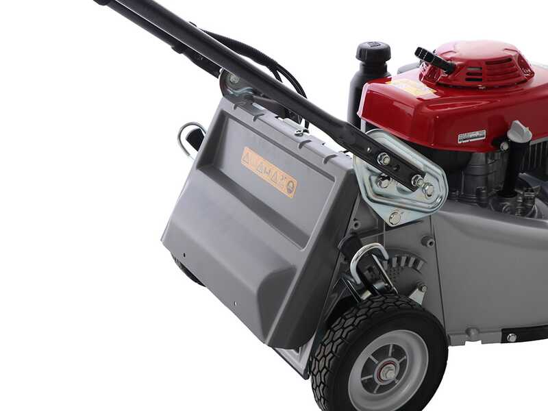 KAAZ LM 5360 HXA - Tondeuse &agrave; gazon thermique tract&eacute;e - Honda GXV 160 - Largeur de coupe 53 cm - 2 vitesses
