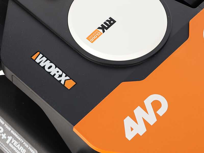 Worx Landroid Vision Cloud WR342E - Robot tondeuse 4WD - Sans installation