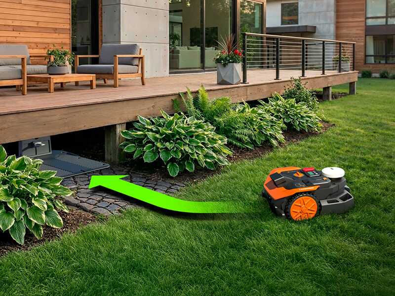 Worx Landroid Vision Cloud WR308E - Robot tondeuse - Sans installation