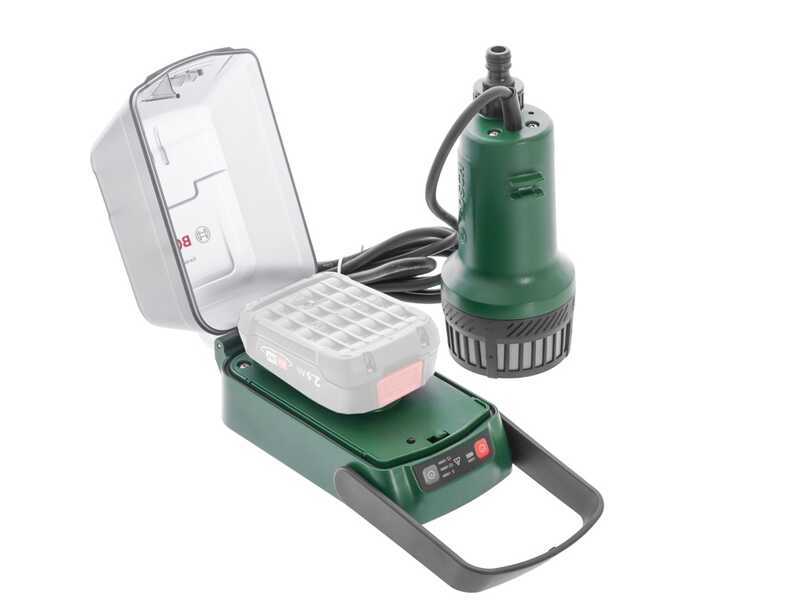 Bosch GardenPump 18V-2000 - Pompe immerg&eacute;e &agrave; batterie - SANS BATTERIE NI CHARGEUR