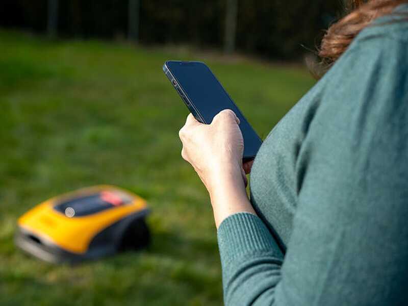 Stiga A 25v - Robot tondeuse - Sans installation - Avec batterie E-Power 6,0 Ah