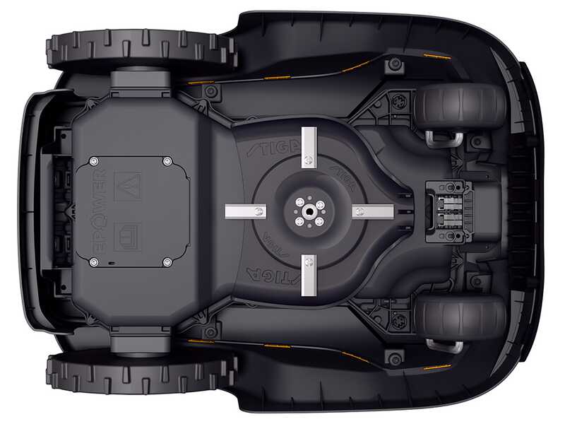 Stiga A 25v - Robot tondeuse - Sans installation - Avec batterie E-Power 6,0 Ah