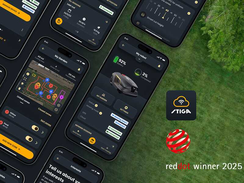 Stiga A 50v - Robot tondeuse - Sans installation - Avec batterie E-Power 10 Ah