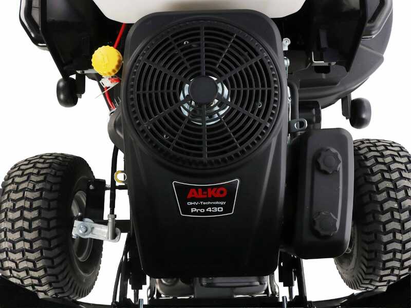 AL-KO Comfort 14-86.6 HD-A - Tracteur tondeuse - Transmission hydrostatique - Bac de ramassage