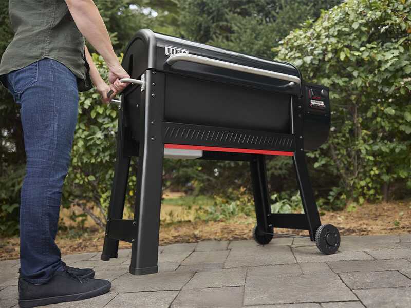 Weber Smoque XL - Barbecue &agrave; pellets et fumoir