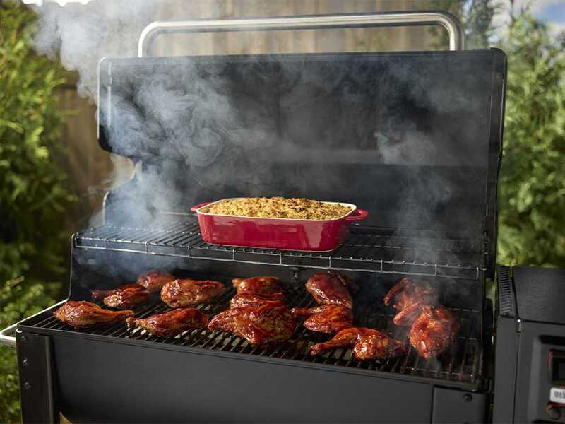 Weber Smoque XL - Barbecue &agrave; pellets et fumoir