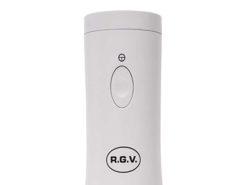 RGV Cheesy Blanche - R&acirc;pe &eacute;lectrique de table sans fil - 30 W