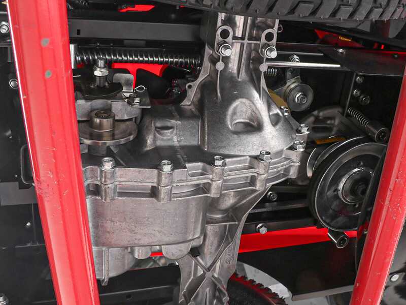 GeoTech RM 75-610 BSM-H - Tracteur tondeuse mini-rider avec transmission hydrostatique - Moteur 224 cm&sup3;