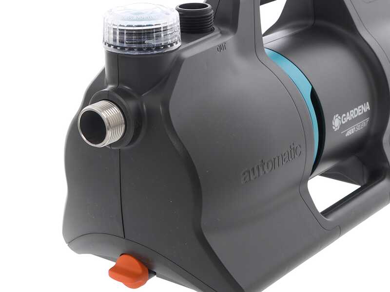 Gardena 4600 Silent - Pompe &eacute;lectrique de jardin auto-amor&ccedil;ante - 600 W