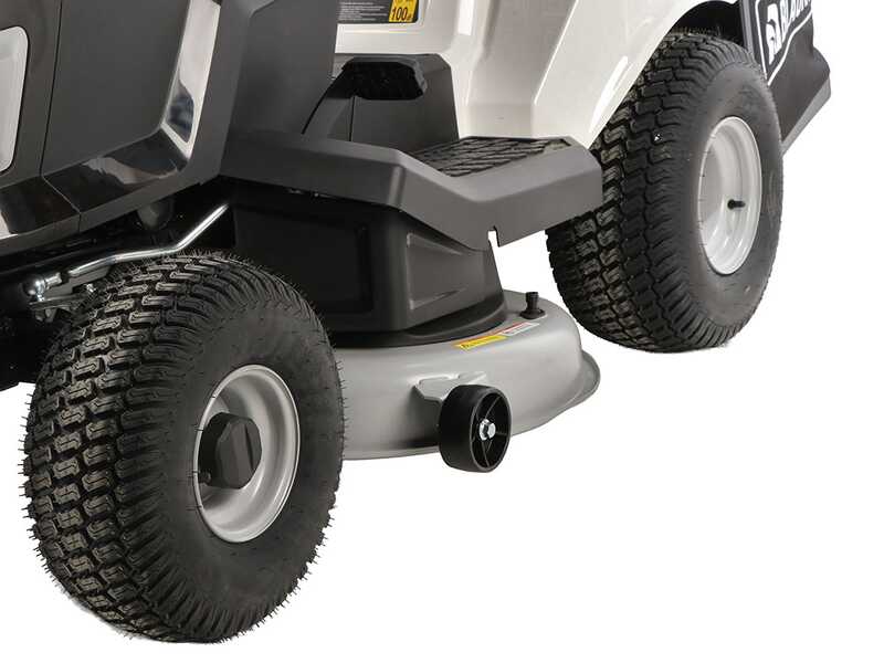 BlackStone FALCON 98-170 RM-H - Tracteur tondeuse avec transmission hydrostatique - Bac de ramassage - Mulching