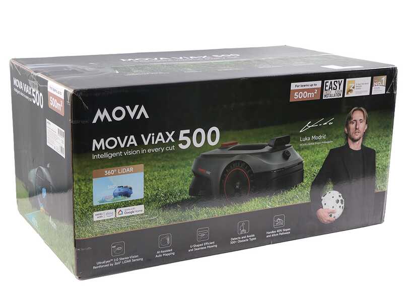 MOVA ViAX 500 - Robot tondeuse - Sans installation