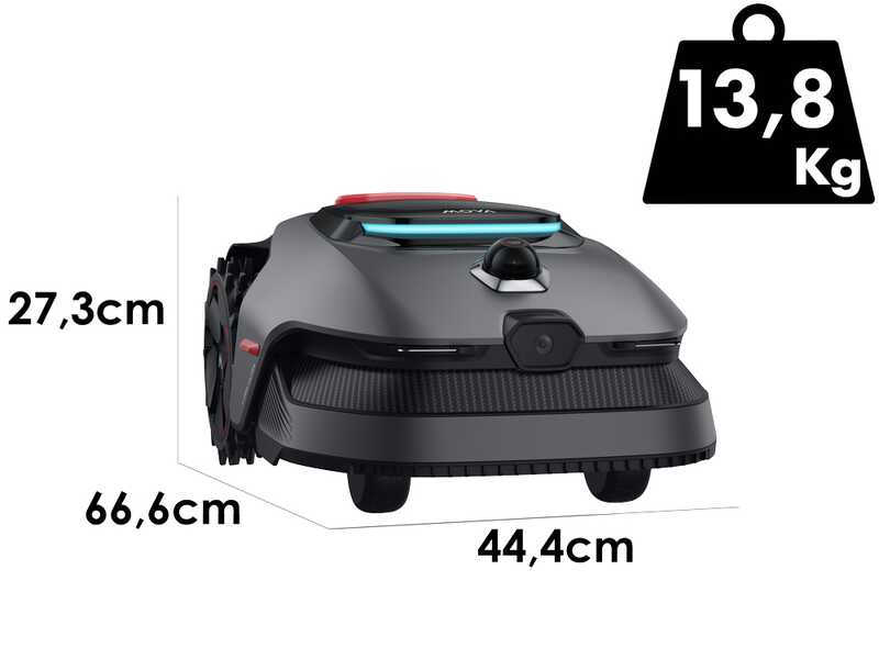 MOVA LiDAX Ultra 1200 - Robot tondeuse - Sans installation - Avec abri