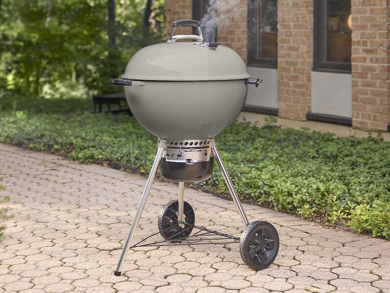 Weber Master-Touch GBS C-5755 Smoke Grey 57 cm - Barbecue &agrave; charbon