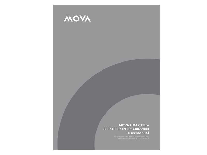 MOVA LiDAX Ultra 800 - Robot tondeuse - Sans installation - Avec Abri