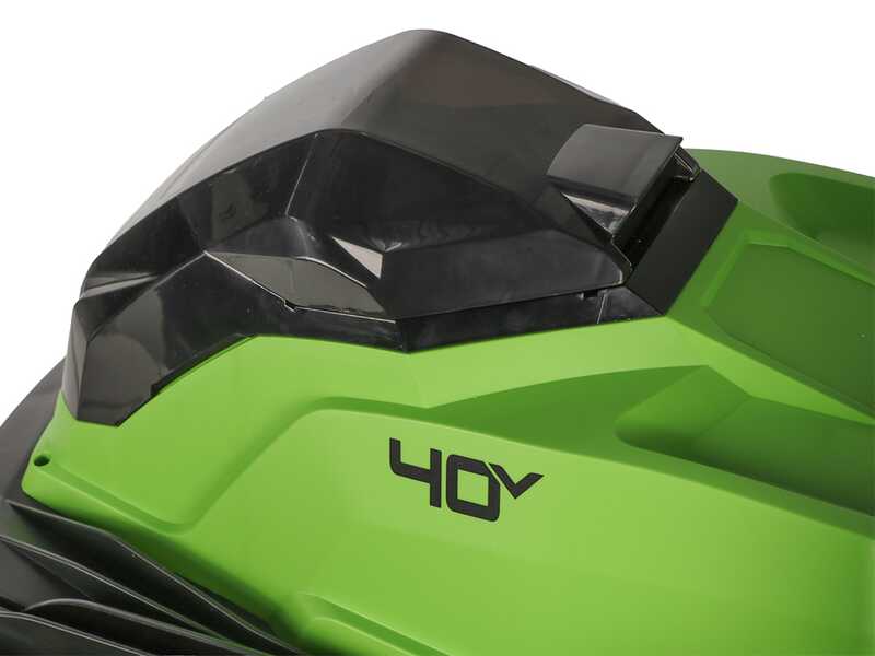 Greenworks LM4104 - Tondeuse &agrave; gazon &agrave; batterie 40 V - SANS BATTERIE NI CHARGEUR
