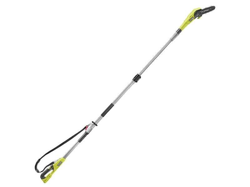 Ryobi RY18PP20A-0 - &Eacute;lagueuse &agrave; batterie sur perche t&eacute;lescopique - Guide 20 cm - 18 V/4 Ah