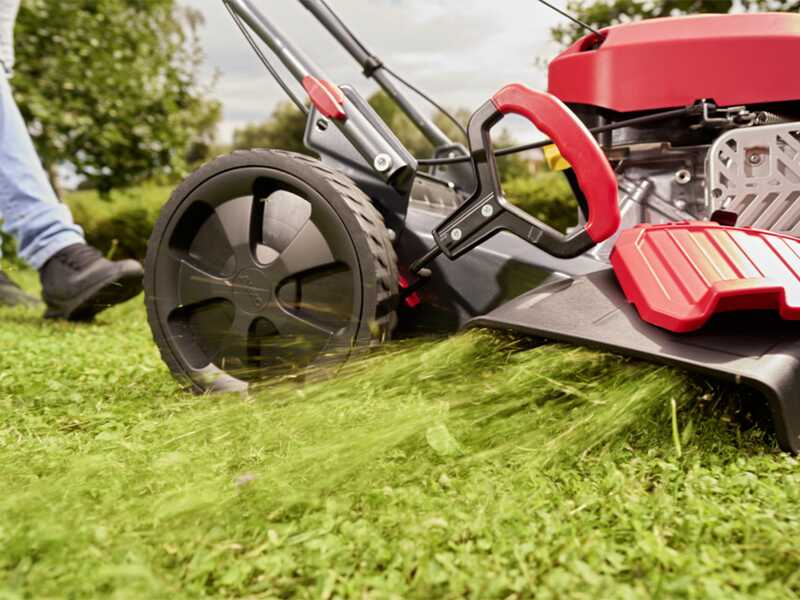 Al-Ko Easy 5.16 SP-D - Tondeuse &agrave; gazon thermique tract&eacute;e - 4 en 1 - Moteur AL-KO Tech 7500 de 171 cm&sup3;