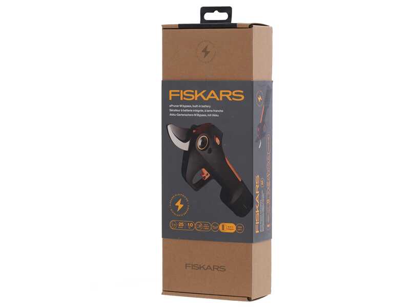 Fiskars ePruner L Bypass - S&eacute;cateur de taille &eacute;lectrique - Diam&egrave;tre de coupe 30 mm - SANS BATTERIE NI CHARGEUR