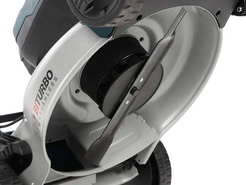 Bosch Professional GRA 18V2-46 SP - Tondeuse &agrave; gazon &agrave; batterie - 2x18 V 5,5 Ah - Largeur de coupe 46 cm
