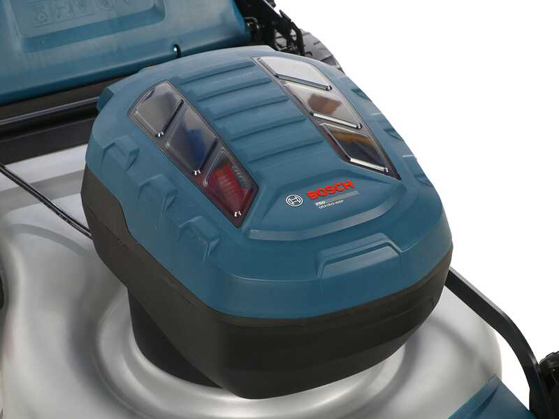 Bosch Professional GRA 18V2-46 SP - Tondeuse &agrave; gazon &agrave; batterie - 2x18 V 5,5 Ah - Largeur de coupe 46 cm