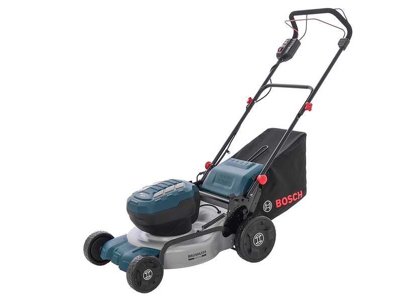Bosch Professional GRA 18V2-46 SP - Tondeuse &agrave; gazon &agrave; batterie - 2x18 V 5,5 Ah - Largeur de coupe 46 cm