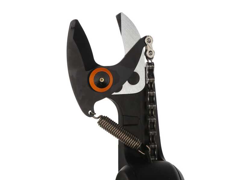 Fiskars eLopper Bypass - &Eacute;chenilloir &agrave; batterie - 90/140 cm - 24 V - SANS BATTERIE NI CHARGEUR
