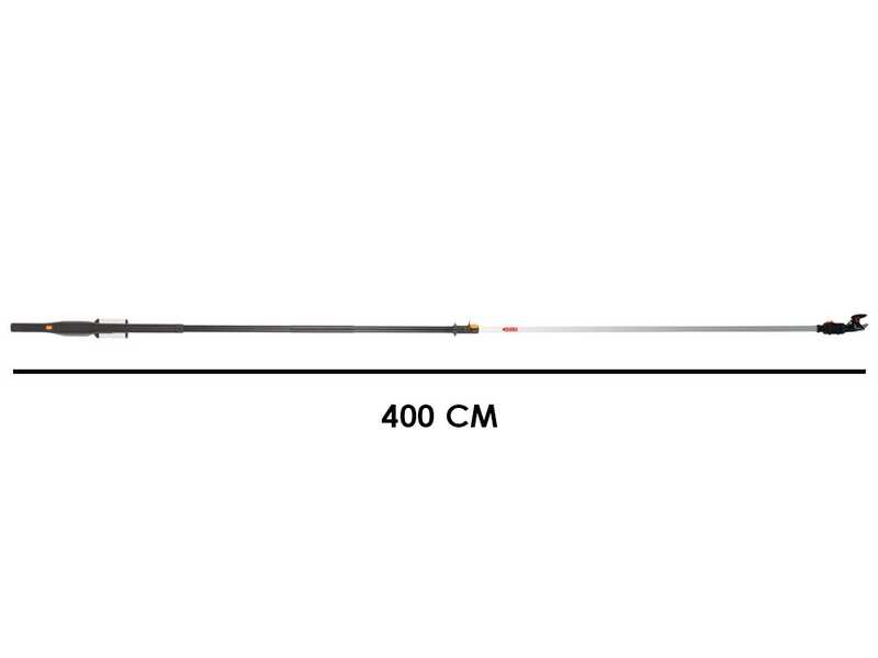Fiskars eTree Pruner bypass - &Eacute;chenilloir &agrave; batterie - 240/400 cm - 24V - Diam&egrave;tre de coupe 32 mm - SANS BATTERIE NI CHARGEUR