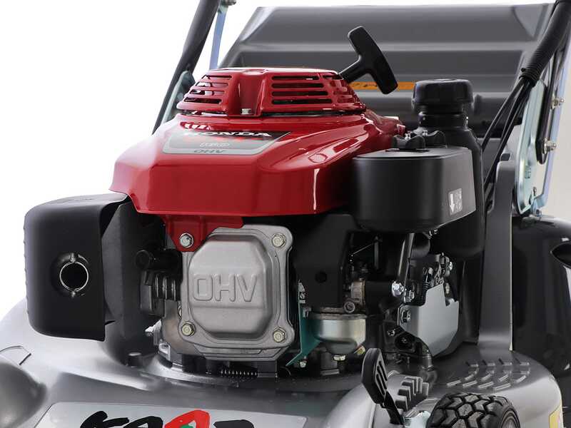KAAZ LM 5360 HXAR PRO HS - Tondeuse &agrave; gazon tract&eacute;e - Honda GXV 160 - Coupe 53 cm - &Agrave; cardan - Rouleau en m&eacute;tal