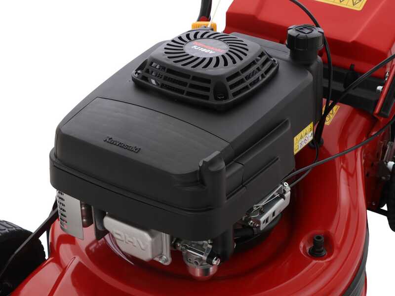Marina Systems AGRI 55 SKW 3V - Tondeuse &agrave; gazon thermique tract&eacute;e - Moteur Kawasaki FJ180V