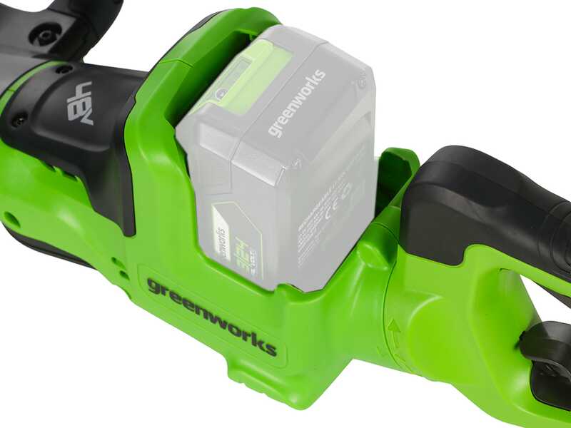 Greenworks HT48DL00-01 - Taille-haie &agrave; batterie - Lame de 66 cm - SANS BATTERIE NI CHARGEUR