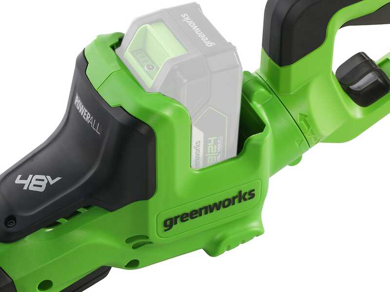 Greenworks HT48DL00-01 - Taille-haie &agrave; batterie - Lame de 66 cm - SANS BATTERIE NI CHARGEUR