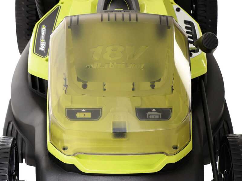 Ryobi RY18LMXSP51A-0 - Tondeuse &agrave; gazon &agrave; batterie 2x18V/5Ah - Largeur de coupe 51 cm
