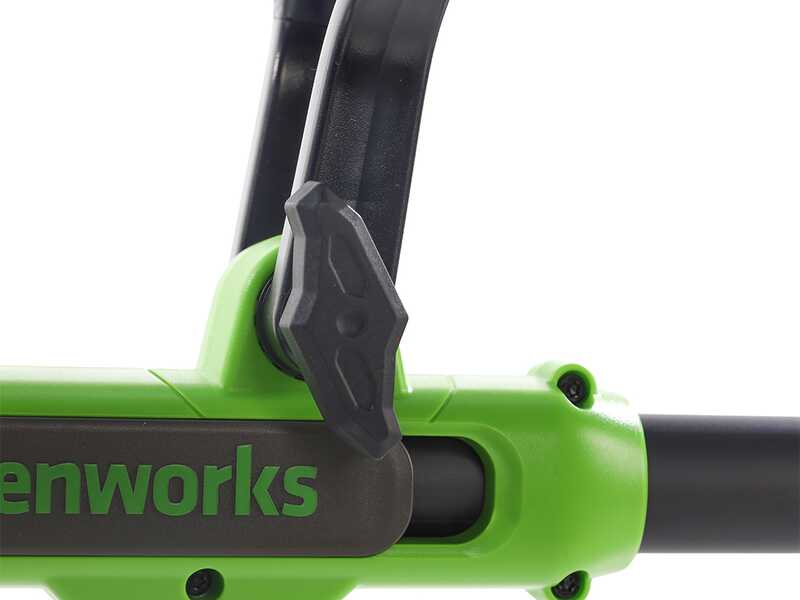Greenworks G48GTE30IIK2 - Coupe-bordure &agrave; batterie - SANS BATTERIE NI CHARGEUR