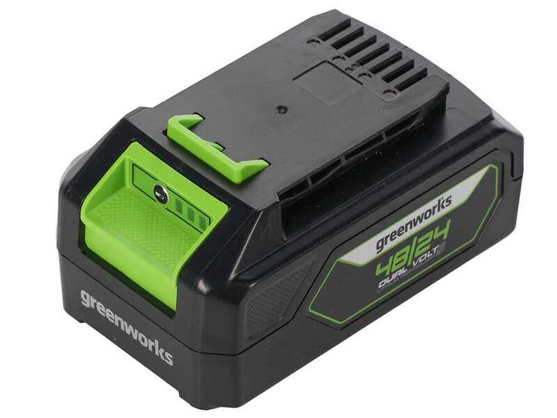 Greenworks G48GTE30IIK2 - Coupe-bordure &agrave; batterie - SANS BATTERIE NI CHARGEUR