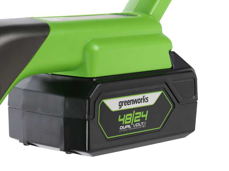 Greenworks G48GTE30IIK2 - Coupe-bordure &agrave; batterie - SANS BATTERIE NI CHARGEUR