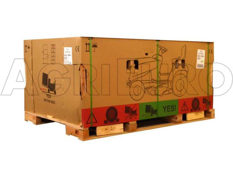 AL-KO T18-103.4 HD-A V2 - Tracteur tondeuse - Bo&icirc;te hydrostatique - bac de ramassage