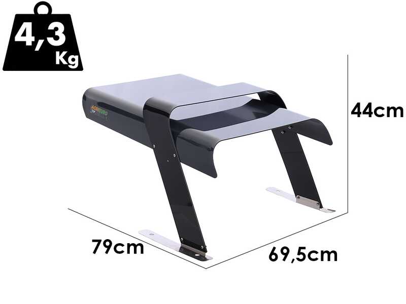 Abri universel One 1.0 pour tondeuse robot - 79 x 69,5 x 44 cm