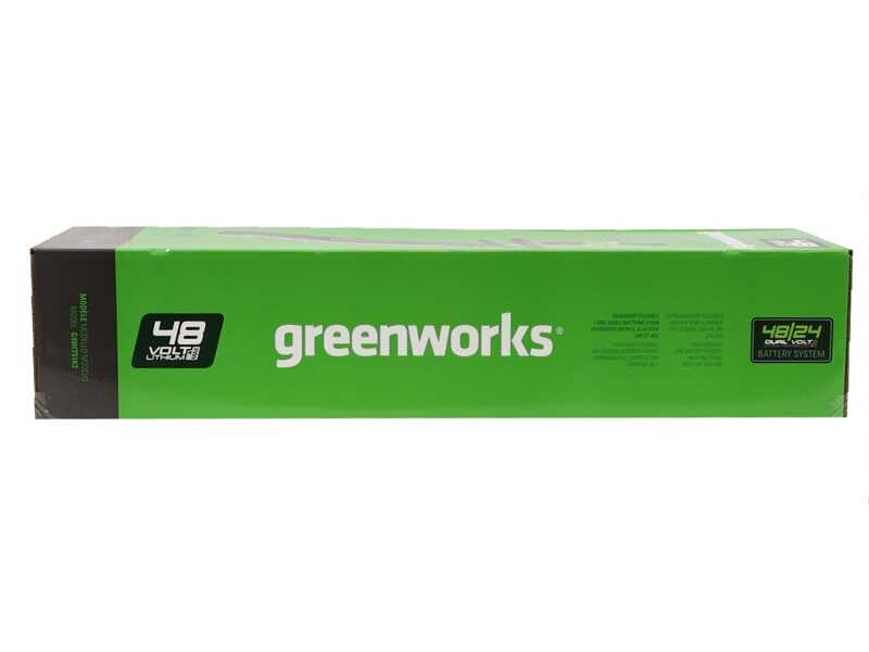 Greenworks G48HT - Taille-haie &eacute;lectrique &agrave; batterie - Lame de 51 cm - SANS BATTERIE NI CHARGEUR