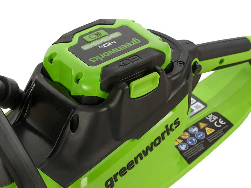 Greenworks CS40O6 - Tron&ccedil;onneuse &agrave; batterie 60 V - Guide de 40 cm - SANS BATTERIE NI CHARGEUR