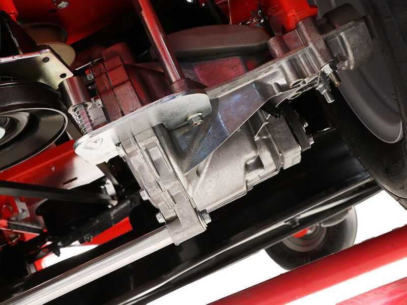 GeoTech ZTM 107-200 - Tracteur tondeuse professionnel &agrave; z&eacute;ro rayon de braquage - &Eacute;jection lat&eacute;rale - Moteur 546 cm&sup3;
