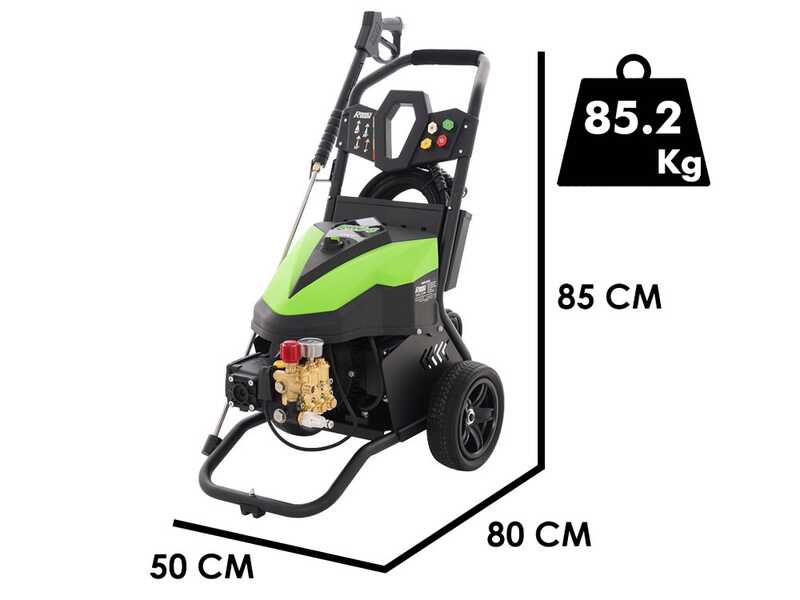 Ribimex RX14 - Nettoyeur haute pression &agrave; eau froide - 250 Bar max 930 l/h - Triphas&eacute;